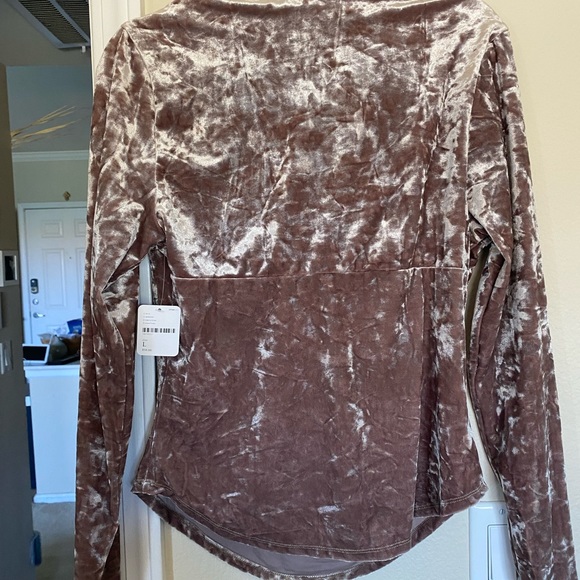 Free People Perfect Date velvet top - Picture 4 of 5